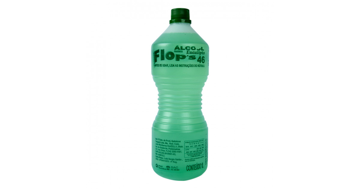 ÁLCOOL 46,2% FLOP’S EUCALIPTO 1L – REF. 101225