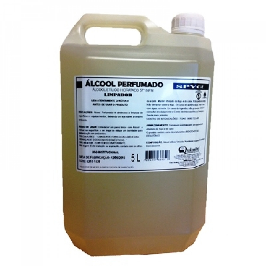 ÁLCOOL PERFUMADO SPYCE ORIGINAL 5L