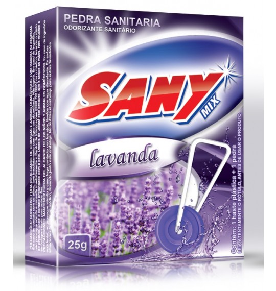 PEDRA SANIT. SANY 35g (FRAGRÂNCIAS DIVERSAS) REF. 101479