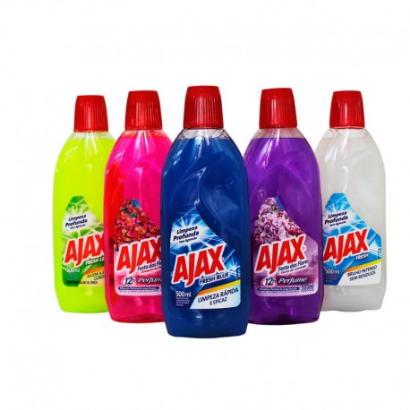 LIMPADOR AJAX 500ML (FRAGRÂNCIAS DIVERSAS)