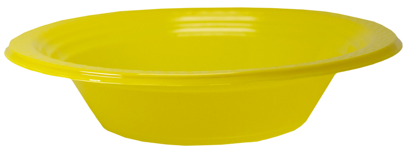 PRATO FUNDO DESCART. 15CM AMARELO – REF. 101169