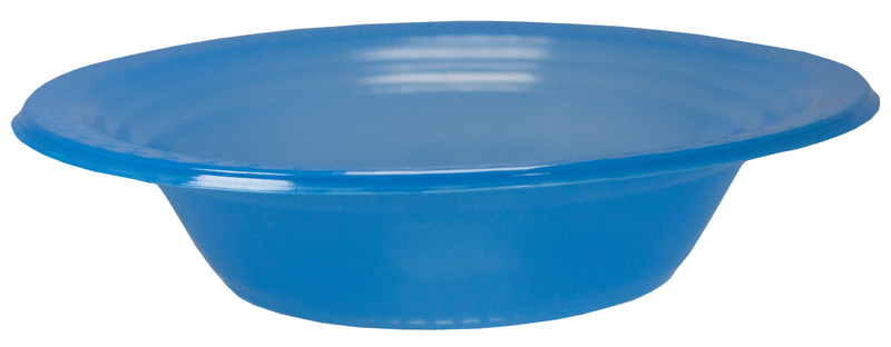 PRATO FUNDO DESCART.15CM AZUL NEON – REF. 101170