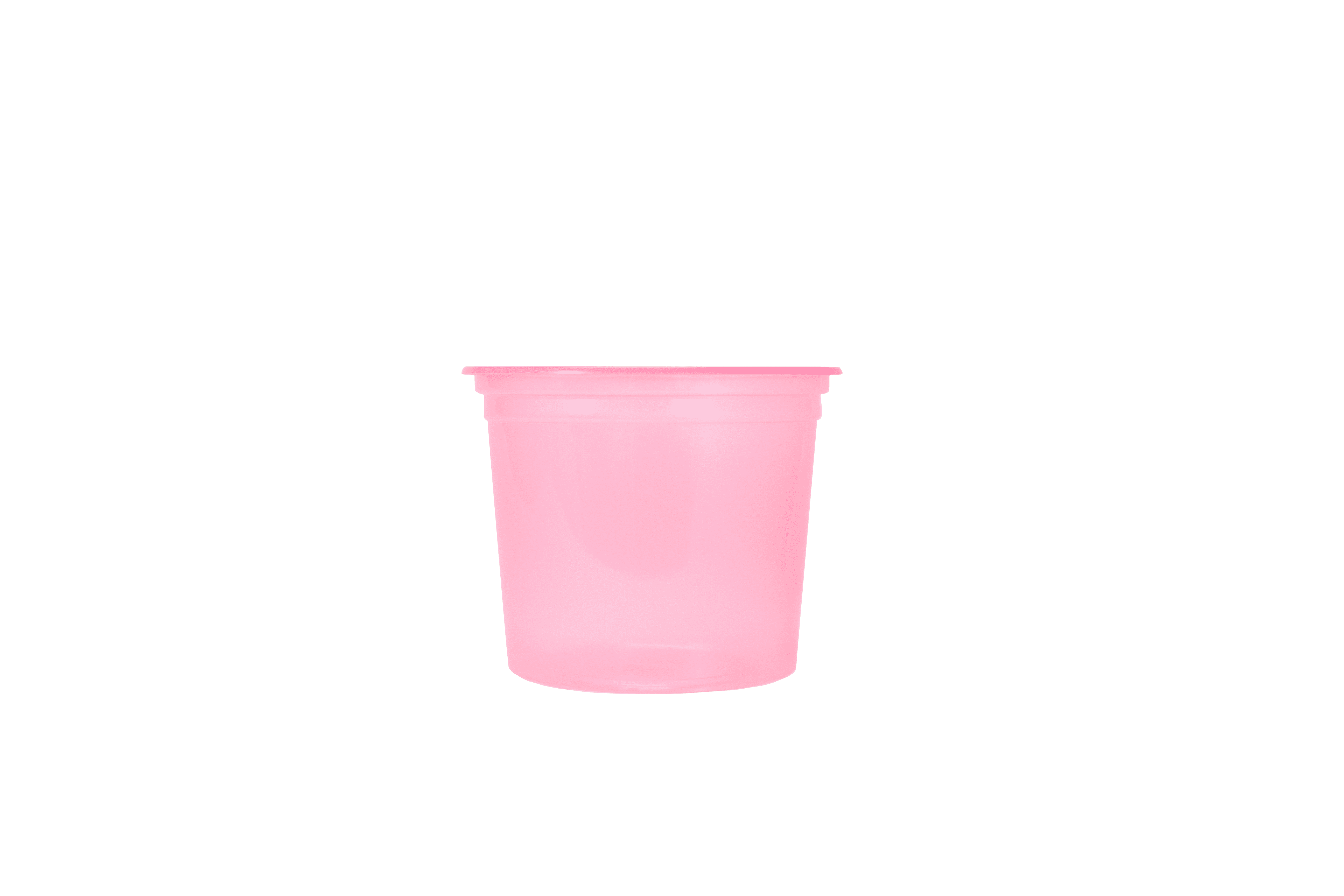 POTE SOBREMESA DESCART. 250ML ROSA NEON – REF. 101117