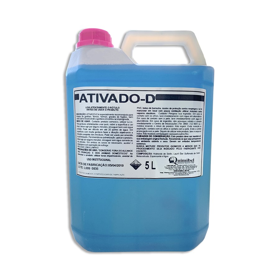 ATIVADO-D QUIMIBEL 5L – REF. 101201