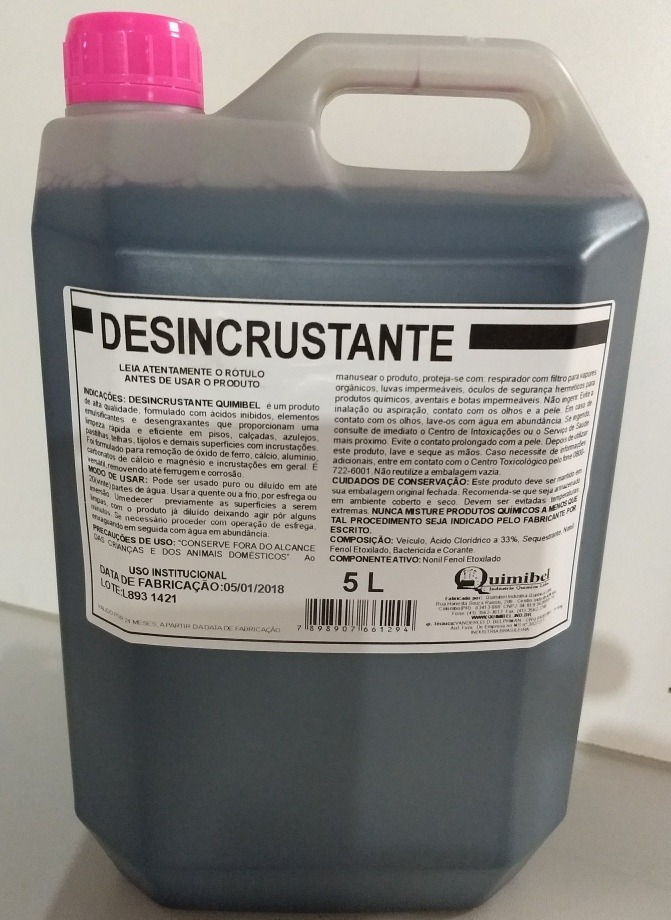 DESINCRUSTANTE QUIMIBEL 5L – REF. 101204